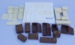 KFS 1/24 軍事系列 彈藥箱組 10入 (TQ20